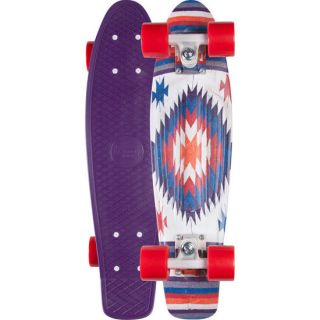Aztec Original Skateboard Purple Combo One Size For Men 235643766