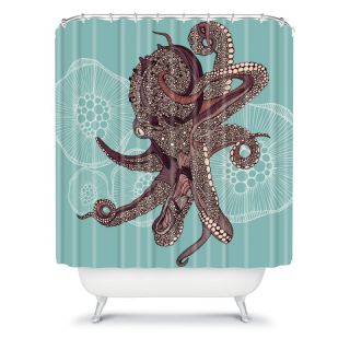 DENY Designs Valentina Ramos Octopus Bloom Shower Curtain Multicolor   13489 