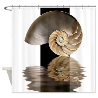 CafePress Nautilus Shell Shower Curtain Free Shipping! Use code FREECART at Checkout!