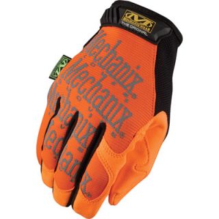 Mechanix Wear Safety Original Glove   Hi Vis Orange, 2XL, Model# SMG 99