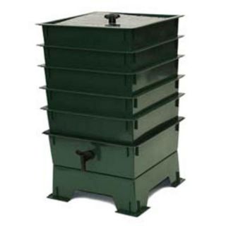 Natures Footprint Inc Compost Bin: The Worm Factory 5 Tray Recycled Plastic