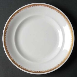 Spode Elizabethan Salad Plate, Fine China Dinnerware   Gold Band And Filigree, N
