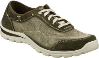 Mens Skechers Relaxed Fit Superior Darden   Gray/Gray Oxfords