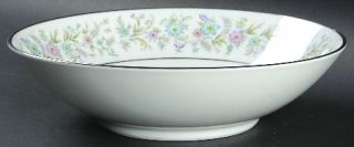 Noritake Blythe 8 Round Vegetable Bowl, Fine China Dinnerware   Pastel Floral R