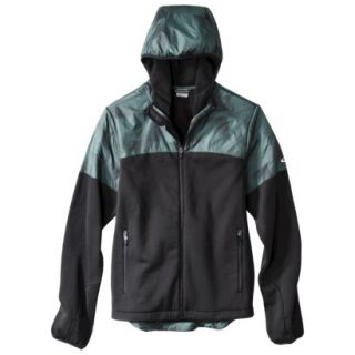 C9 by Champion Mens Venture Stretch Fleece Lined Jacket   Black/Green XXL