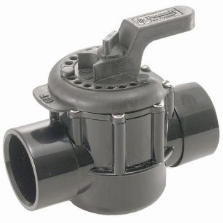 Pentair 263027 2 CPVC, 2Way LubeFree Diverter Valve, with 2.5 Slip Outside