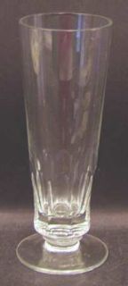 Ralph Lauren Newstead Pilsner Glass   Cut Panels On Bowl, Wafer Stem