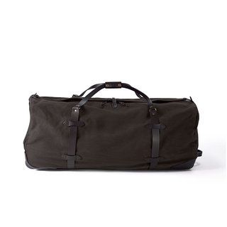 Filson Brown 34 inch Xl Wheeled Duffle Bag (BrownDimensions: 13 3/4 inches high x 34 1/2 inches wide x 13 3/4 inches deepWeight: 11 poundsModel: 71284BR )