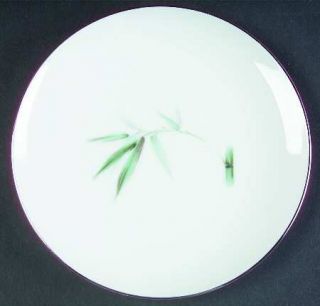 Sango Bamboo Green Bread & Butter Plate, Fine China Dinnerware   Teal Green Bamb
