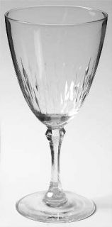 Lenox Starfire (Older, Romance Shape) Water Goblet   Cut,Older,Romance   Shape,F