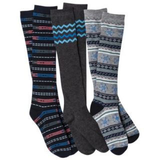 Xhilaration Juniors 3 Pack Knee High Socks   One Size Fits MosGary Multi