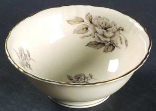 Syracuse Graymont Coupe Cereal Bowl, Fine China Dinnerware   Federal Shape,Taupe