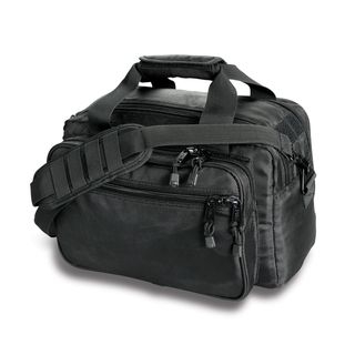 Side armor Deluxe Range Bag 53411 (BlackDimensions 16 inches long x 10.25 inches wide x 9.5 inches highWeight 0.2 poundsBefore purchasing this product, please familiarize yourself with the appropriate state and local regulations by contacting your local