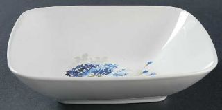 222 Fifth (PTS) Adelina Blue Soup/Cereal Bowl, Fine China Dinnerware   Blue Flow