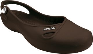 Womens Crocs Olivia   Brown Casual Shoes