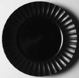 Sasaki China Dynasty Black Twilight Salad Plate, Fine China Dinnerware   Black,F