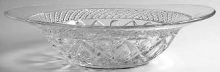 Imperial Glass Ohio Cape Cod Clear (#1602 + #160) Oval Vegetable Bowl   Clear, S