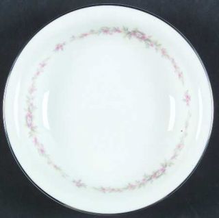 Noritake Rosepoint Fruit/Dessert (Sauce) Bowl, Fine China Dinnerware   Pink Flor