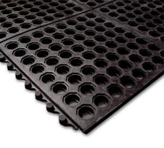 NoTrax Ultra Mat General Purpose Floor Mat, 3 x 3 ft, 5/8 in Thick, Black