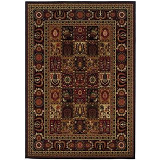 Royal Kashimar Antique Nain Black Rug (46 X 66) (BlackSecondary colors: Brown sienna, chestnut, cr??me caramel, deep maple, soft linen, teal sagePattern: OrientalTip: We recommend the use of a non skid pad to keep the rug in place on smooth surfaces.All r