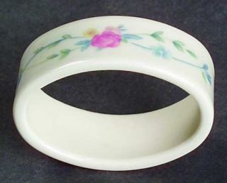 Lenox China Country Cottage Blossoms Napkin Ring, Fine China Dinnerware   Countr