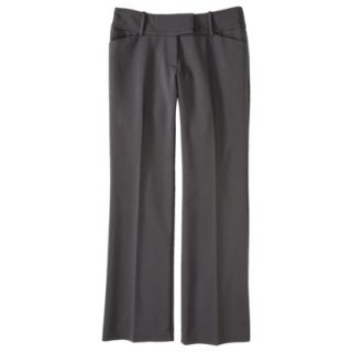 Mossimo Womens Refined Flare Pant (Modern Fit)   Gray 14 Short