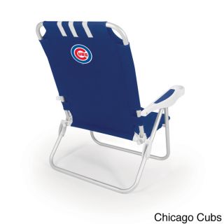 Picnic Time Mlb League Monaco Beach Chair (MLB team colorsWeight: 8 lbsDimensions unfolded: 25 inch long x 23 inches wide x 34 inches high Dimensions folded: 25 inches long x 29 inches wide x 4 inches high  )
