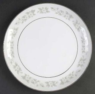 Mikasa Sarah 12 Chop Plate/Round Platter, Fine China Dinnerware   White Daisies
