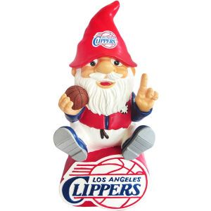 Los Angeles Clippers Forever Collectibles Gnome Sitting on Logo