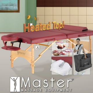 Master Massage 30 in. Bradford Therma Top Massage Table Package with FREE