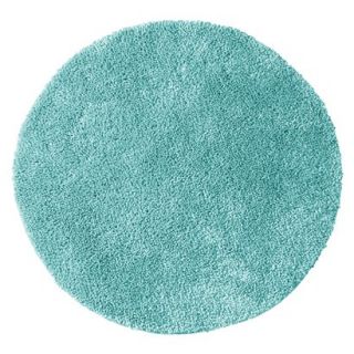 Room Essentials Sunbleached Turquoise Round Rug   24X24