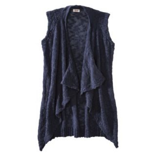 Mossimo Supply Co. Juniors Knit Vest   Navy L(11 13)