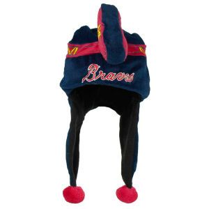 Atlanta Braves Forever Collectibles Plush Mascot Dangle Hat