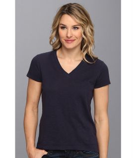 MICHAEL Michael Kors S/S High low Hem Tee Womens T Shirt (Navy)