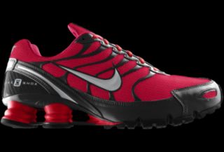 Nike Shox Turbo+ VI iD Custom Mens Running Shoes   Red