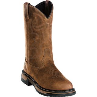 Rocky 11in. Branson Roper Waterproof Western Boot   Brown, Size 12, Model# 2733