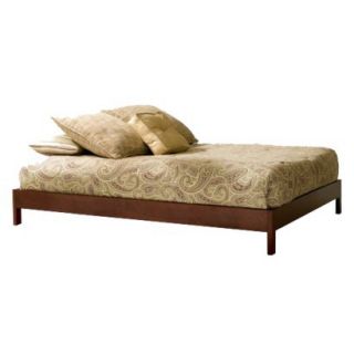 Full Bed: Murray Platform Bed   Brown