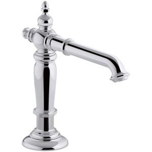 Kohler K 72760 CP Artifacts Bathroom Sink Spout With Column Design, Less Handle