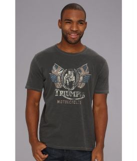Lucky Brand Triumph Bulldog Tee Mens T Shirt (Black)