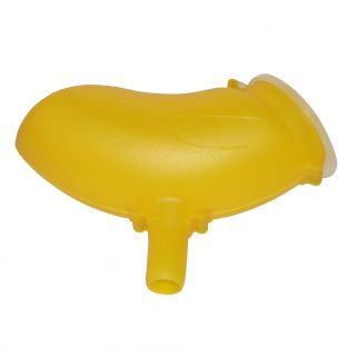 Paintball Gun 200 Round Flip Top Gravity Feeder Loader Hopper Vl Shaker (YellowCapacity 200Translucent flip top widemouth lidshatterproof and jam resistant9 inches high x 6 inches wide x 3.5 inches deep )