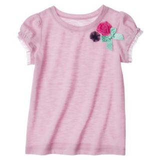 Cherokee Infant Toddler Girls Tee Shirt   Fun Pink 12 M