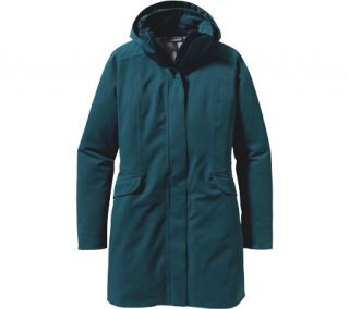 Womens Patagonia Duete Parka   Tidal Teal Bomber Jackets