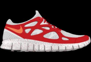 Nike Free Run 2 iD Custom (Wide) Womens Running Shoes   Red