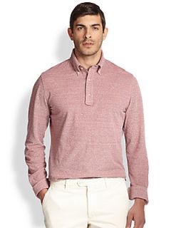 ISAIA Donegal Polo   Light Pink