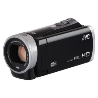 JVC HD Flash Memory Digital Camcorder (GZEX310BUS) with 40x Optical Zoom   Black