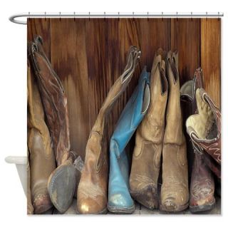 CafePress cowboy boots Shower Curtain Free Shipping! Use code FREECART at Checkout!