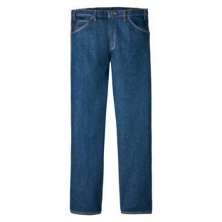 Dickies Mens Regular Fit 5 Pocket Jean   Indigo Blue 32x34