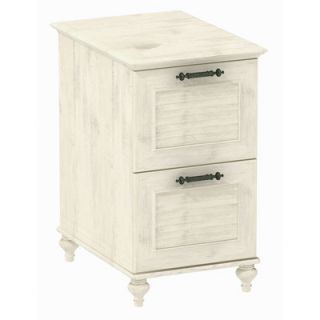 kathy ireland by Bush Volcano Dusk 2 Drawer File Cabinet in Driftwood Dreams 