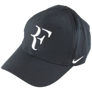 Nike Men`s Roger Federer Hybrid Tennis Cap  010_Black/White