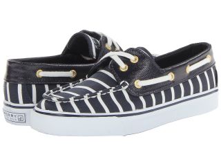 Sperry Top Sider Biscayne Womens Lace Up Moc Toe Shoes (Navy)